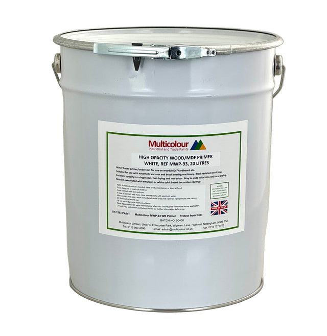 MWP-93 White Primer 20 Litres