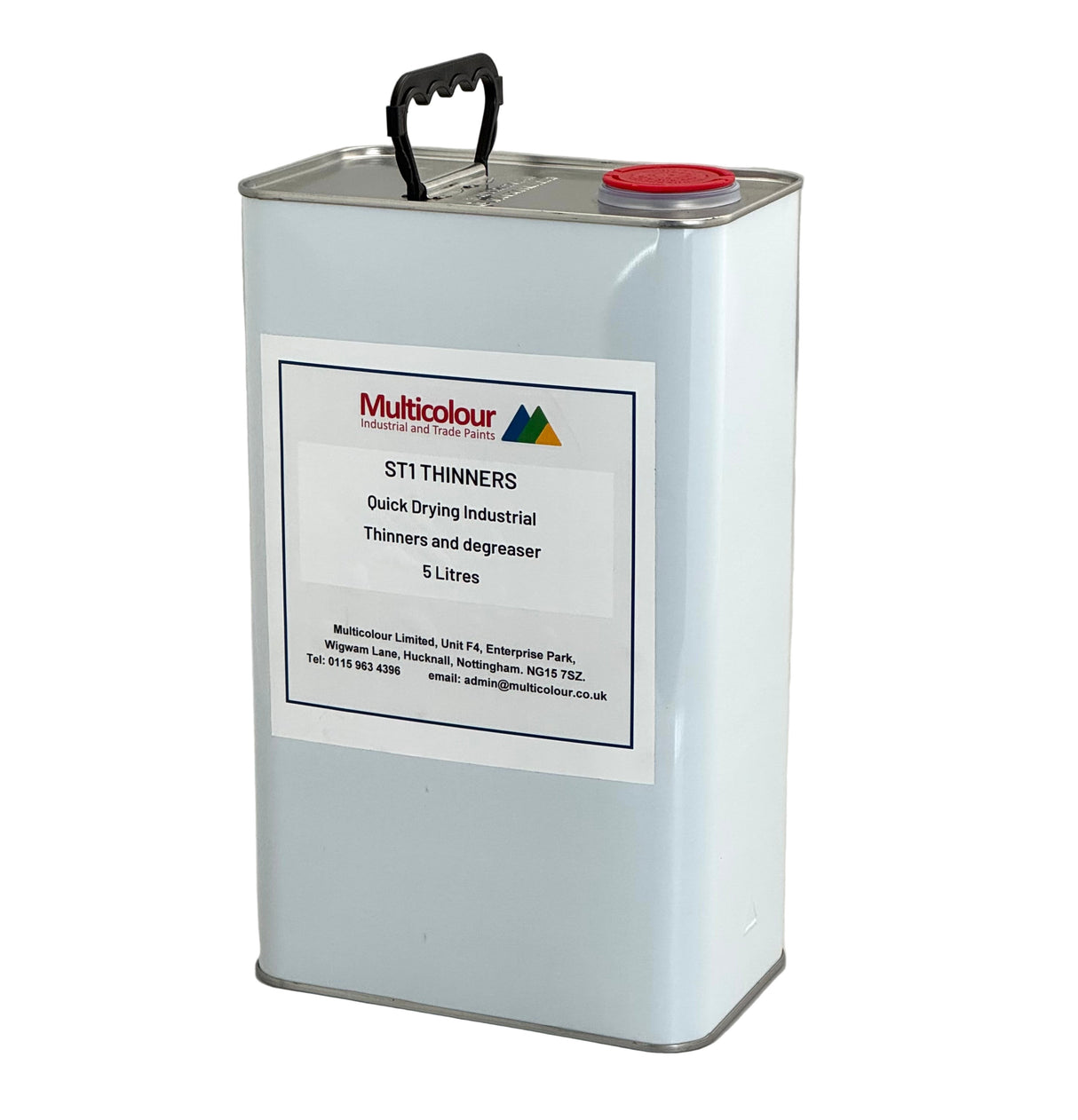 ST1 Thinners 5L side on