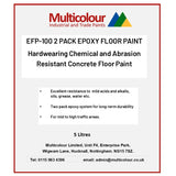 Two Pack Epoxy Floor Paint label